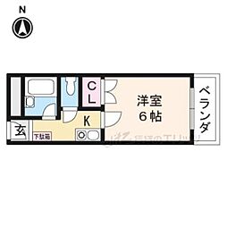 間取図画像 1K