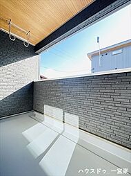 一宮市木曽川町黒田字北宿:バルコニー