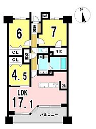 間取図画像 3SLDK