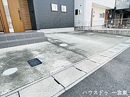 一宮市馬見塚字又木:駐車場