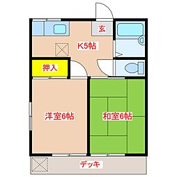 🉐敷金礼金0円！🉐パークハイツさくら　Ｃ棟