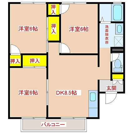 セジュール苑_間取り_0