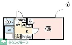間取図画像 1K