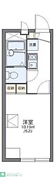 レオパレス飛鳥 1Kの間取図画像