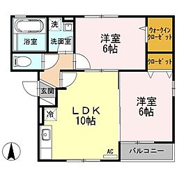 ステラ7 2LDKの間取図画像