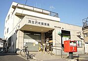 足立六木郵便局 958m