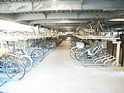 屋内駐輪場