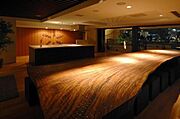 パーティールームとして利用可能のラウンジ