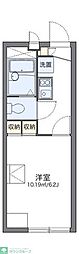 レオパレスバリオヴェルデ 1Kの間取図画像
