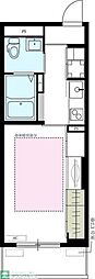 リブリ・グレーシア 1Kの間取図画像