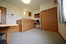 レオパレスサンモールガーデン 206 2階1Kのリビング/ダイニング