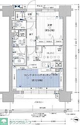 名古屋市営名城線 矢場町駅 徒歩7分の賃貸マンション 5階1LDKの間取り