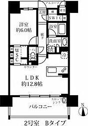 GRANPASEO名駅那古野 1LDKの間取図画像