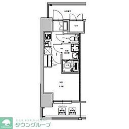 S-RESIDENCE金山flap(フラップ) 1Kの間取図画像