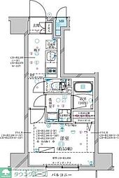 名古屋市営鶴舞線 大須観音駅 徒歩3分の賃貸マンション 9階1Kの間取り
