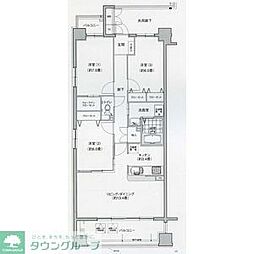 グラン・アベニュー名駅南 3LDKの間取図画像