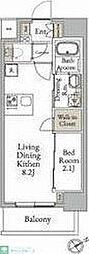 LiveFlat千種WEST 1LDKの間取図画像