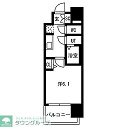 名古屋市中区新栄2丁目マンション 1Kの間取図画像