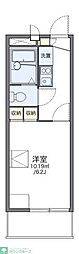 レオパレス新瑞 1階1Kの間取り