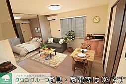 名古屋市営名城線 瑞穂運動場東駅 徒歩11分の賃貸アパート 3階1LDKのリビング/ダイニング