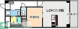 名古屋市営名港線 東海通駅 徒歩2分の賃貸マンション 3階1LDKの間取り