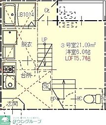名古屋市営桜通線 桜本町駅 徒歩11分の賃貸アパート 1階1Kの間取り