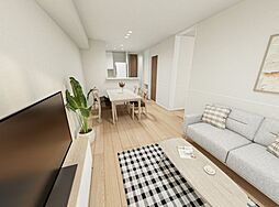 メゾン天白公園東E 406 4階3LDKのリビング/ダイニング