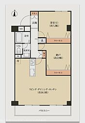 間取図画像 1SLDK