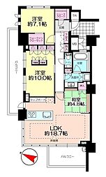 間取図画像 3LDK