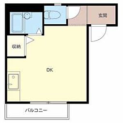 間取図画像 ワンルーム