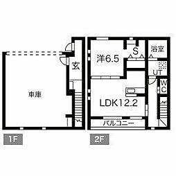 間取図画像 1SLDK