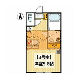 間取図画像 ワンルーム