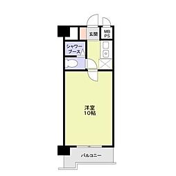 スミノ藤沢 1Kの間取図画像