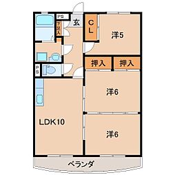 間取図画像 3LDK