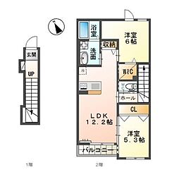 JR筑豊本線 若松駅 徒歩10分 2階/-