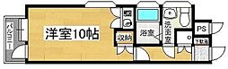 オリエンタル江南町 ワンルームの間取図画像