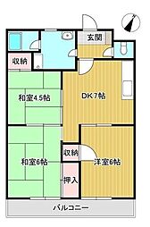 畑田ハイツ 2階