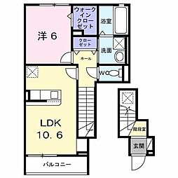 JR日豊本線 下曽根駅 バス8分 葛原東一丁目下車 徒歩8分 2階/-