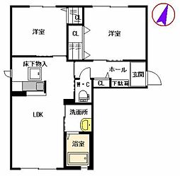 シャーメゾン蜷田 1階/-