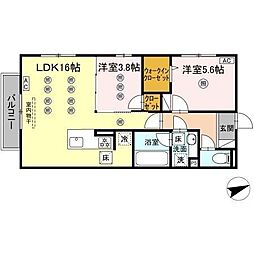 TORISIA上の原 1階/-