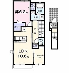 JR筑豊本線 藤ノ木駅 徒歩2分 2階/-