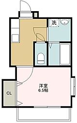 協和大手町ビル 1Kの間取図画像