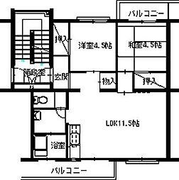 浅川1100棟 3階