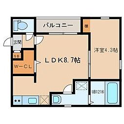 JR鹿児島本線 九州工大前駅 徒歩9分 2階/-