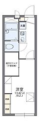 レオパレス光善寺 1Kの間取図画像