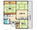 山田池住宅12号棟3階5.5万円