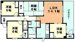 間取図画像 4LDK