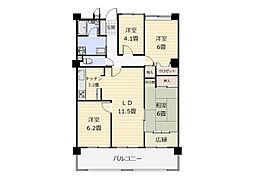 間取図画像 4LDK