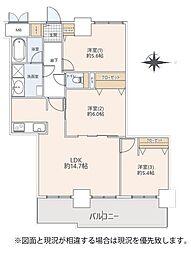ライオンズマンション札幌スカイタワー 3LDKの間取図画像