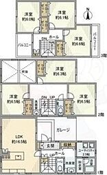 山本町南1丁目戸建 1階6LDKの間取り